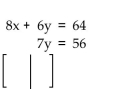<strong>Write the augmented matrix for the system. </strong> A) B) C) D)