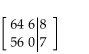 <strong>Write the augmented matrix for the system. </strong> A) B) C) D)