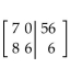 <strong>Write the augmented matrix for the system. </strong> A) B) C) D)