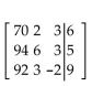 <strong>Write the augmented matrix for the system. </strong> A) B) C) D)