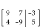 <strong>Perform the indicated row operation on the given augmented matrix. </strong> A) B) C) D)