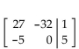 <strong>Perform the indicated row operation on the given augmented matrix. </strong> A) B) C) D)