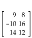 <strong>Find the sum, if possible. </strong> A) B) C) D)