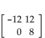 <strong>Find the indicated matrix. Find 4A.</strong> A) B) C) D)