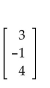 <strong>Find the indicated matrix. </strong> A) B) C) D)