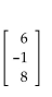 <strong>Find the indicated matrix. </strong> A) B) C) D)