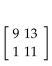 <strong>Find the indicated matrix. Find 3A + B.</strong> A) B) C) D)