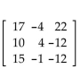 <strong>Perform the indicated operation, if possible. </strong> A) B) C) D)