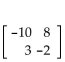 <strong>Perform the indicated operation, if possible. </strong> A) B) C) D)