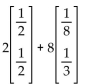 <strong>Perform the indicated operation, if possible. </strong> A) B) C) D)