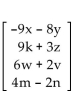<strong>Perform the indicated operation, if possible. </strong> A) B) C) D)