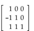 Find the inverse of the matrix, if possible. - 
