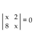 Find the value of x that ma kes the given equation true. -