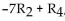 Provide an appropriate response. -Suppose that you are solving a system of 4 linear equations and 4 variables by the Gaussian elimination method. If you use the transformation which row(s) of the augmented matrix will change?