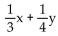 <strong>Solve the system by addition. 3 = 7</strong> A) B) (18, 0) C) (0, 24) D)