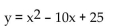 Solve the system. -  x + y = 7