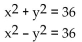 Solve the system. - 