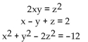 Solve the problem. - 