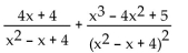 Perform the indicated operation and simplify. - 