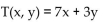 Find the specified extreme value on the given region. - Minimum of