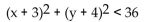 Provide an appropriate response. -Which one of the following is a description of the graph of the inequality?