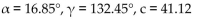 <strong>Solve the triangle. If there is more than one triangle with the given parts, give both solutions. = 31.7° b = 13.12 A = 24.0</strong> A) B) No solution C) D)