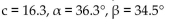 <strong>Solve the triangle. Approximate values to the nearest tenth when appropriate. </strong> A) B) C) D) No solution