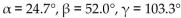 <strong>Solve the triangle. Approximate values to the nearest tenth when appropriate. </strong> A) B) C) D) No solution