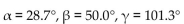 <strong>Solve the triangle. Approximate values to the nearest tenth when appropriate. </strong> A) B) C) D) No solution