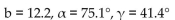 <strong>Solve the triangle. Approximate values to the nearest tenth when appropriate. = 63.5° a = 12.20 C = 7.80</strong> A) B) C) D) No solution