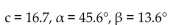 <strong>Solve the triangle. Approximate values to the nearest tenth when appropriate. = 120.75° b = 4.70 A = 12.20</strong> A) B) C) No solution D)