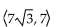 <strong>Find the magnitude and direction angle (to the nearest tenth) for each vector. Give the measure of the direction angle as an angle in [0,360°].  </strong> A) 28; 30° B) 14; 30° C) 14; 150° D)   <div style=padding-top: 35px> 