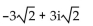 Write the complex number in trigonometric form, using degree measure for the argument. - 