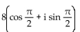 Write the complex number in the form a + bi. - 