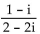 Perform the operation using trigonometric form. Write the answer in the form a + bi -