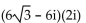 Perform the operation using trigonometric form. Write the answer in the form a + bi - 