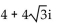 Find all specified roots. -Square roots of  