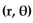 Change the polar coordinates   to rectangular coordinates (x, y). -(9, 30°)