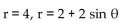 Graph the pair of polar equations on a calculator, together on the same screen, and use the trace feature to estimate the polar coordinates of all points of intersection of the curves. Round to the nearest hundredth, if necessary. -