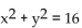 Write a pair of parametric equations that will produce the indicated graph. -The portion of the circle x that lies in the second quadrant