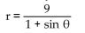 Provide an appropriate response. -Would you find it easier to graph the following equation using the Cartesian form or the polar form? Why?