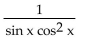 <strong>Write the expression in terms of sines and/or cosines, and then simplify. cot x sin x - tan x cos x</strong> A) B) C) D) cos x - sin x