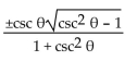 <strong>Express the given trigonometric function in terms of the indicated function. sin in terms of csc </strong> A) B) C) D)