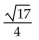 <strong>Use identities to find the exact value of the trigonometric function. Find sin if cot </strong> A) B) C) D) -17