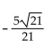 <strong>Use identities to find the exact value of the trigonometric function. Find sec given that sin is in quadrant II.</strong> A) B) C) D)