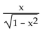 <strong>Find an equivalent algebraic expression for the given composition. cot(arccos(x))</strong> A) B) C) D)
