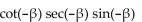 <strong>Use odd and even identities to simplify the expression. </strong> A) -1 B) 1 C) D)