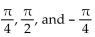 <strong>Show that the equation is not an identity by listing the value(s) of the variable from among for which the equation is false. </strong> A) B) C) D)