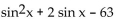 Factor the trigonometric expression. - 