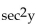Factor the trigonometric expression. -16   - 8 sec y + 1